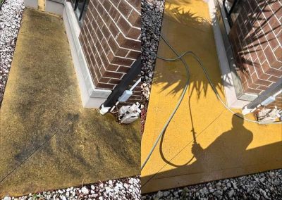 Pressure washing before and after Adelaide
